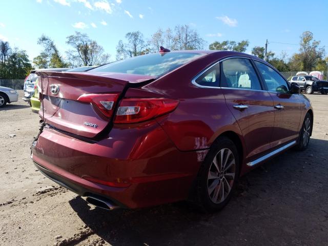 2015 HYUNDAI SONATA SPO 5NPE34AF4FH222480