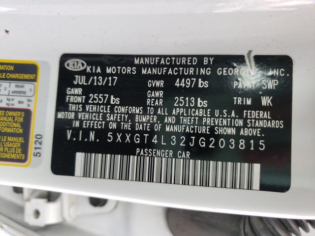 2018 KIA OPTIMA LX 5XXGT4L32JG203815