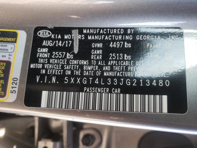 2018 KIA OPTIMA LX 5XXGT4L33JG213480