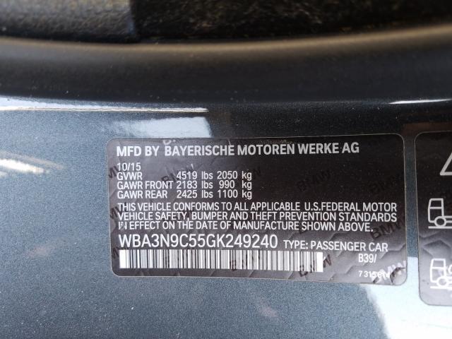 2016 BMW 428 XI WBA3N9C55GK249240