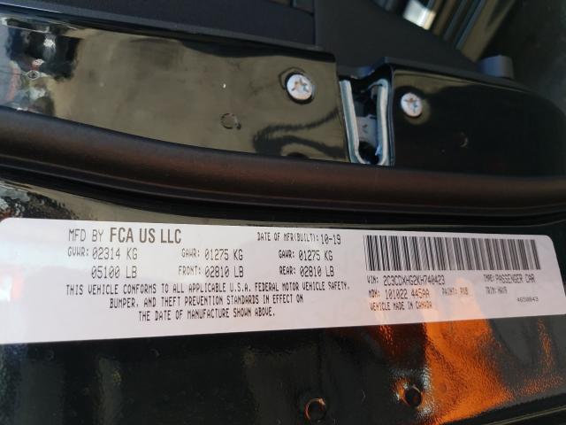 2019 DODGE CHARGER GT 2C3CDXHG2KH740423