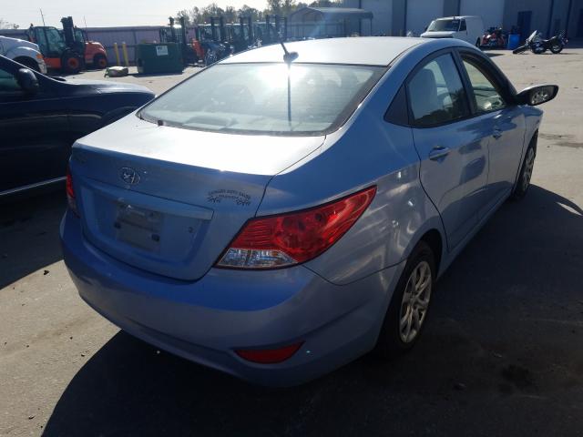 2013 HYUNDAI ACCENT GLS KMHCT4AE0DU449937
