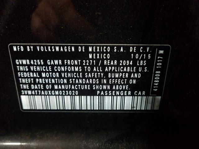2016 VOLKSWAGEN GTI S/SE 3VW4T7AUXGM023020