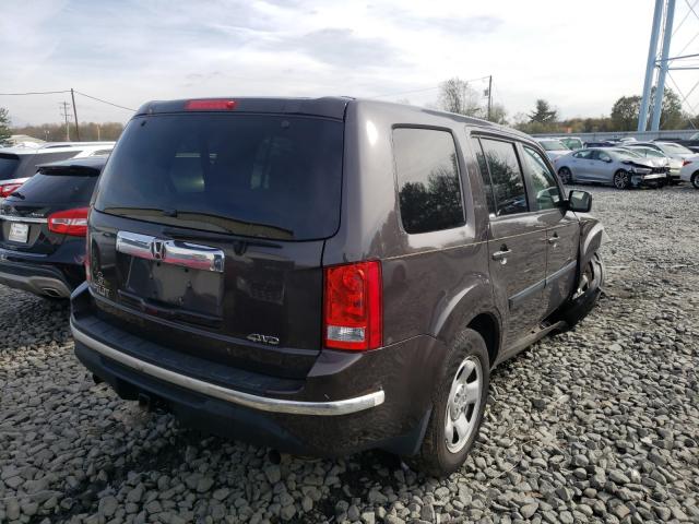 2012 HONDA PILOT LX 5FNYF4H23CB017895