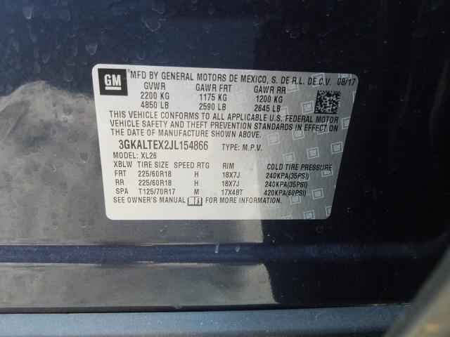 2018 GMC TERRAIN SL 3GKALTEX2JL154866