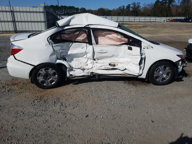 2012 HONDA CIVIC HYBR JHMFB4F27CS001741