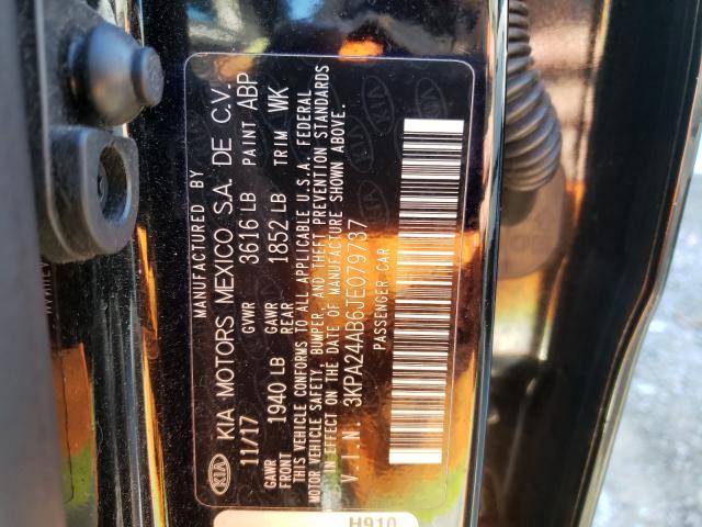 2018 KIA RIO 3KPA24AB6JE079737