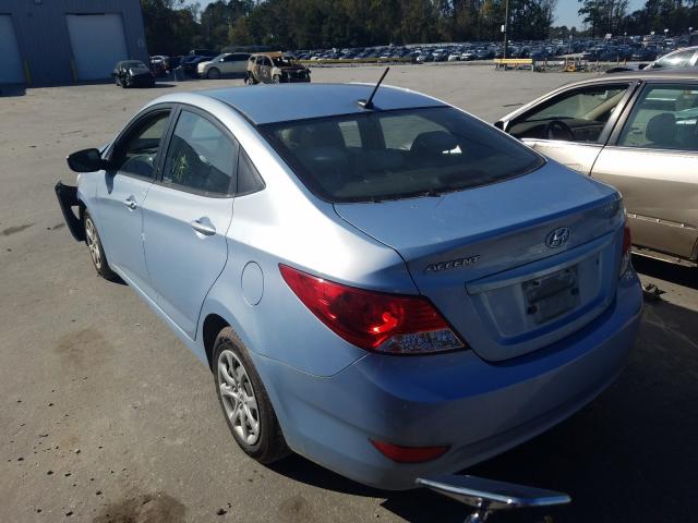 2013 HYUNDAI ACCENT GLS KMHCT4AE0DU449937