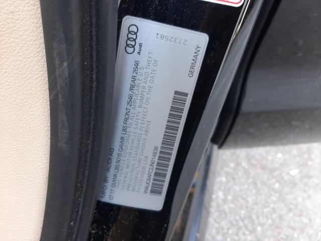 2018 AUDI A6 PREMIUM WAUC8AFC2JN014836