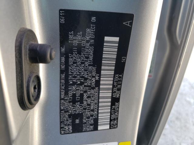 2011 TOYOTA SIENNA BAS 5TDKA3DC3BS008394