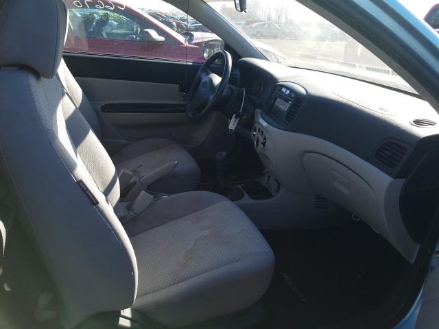 2010 HYUNDAI ACCENT BLU KMHCM3AC1AU165069