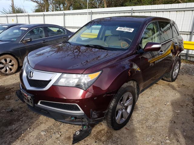 2013 ACURA MDX TECHNO 2HNYD2H30DH509776