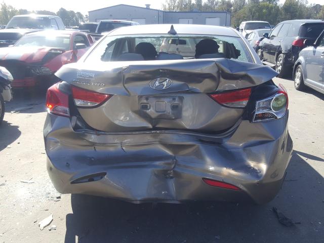 2013 HYUNDAI ELANTRA GL 5NPDH4AE9DH393257