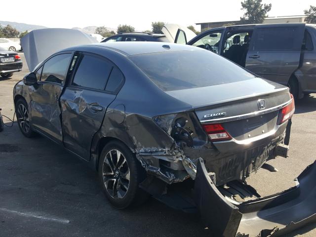2013 HONDA CIVIC EXL 19XFB2F94DE256905