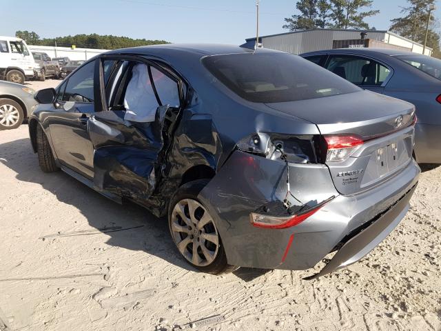2020 TOYOTA COROLLA LE JTDEPRAE3LJ106599