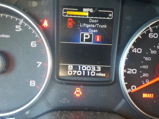 2014 SUBARU OUTBACK 4S4BRBMCXE3312083