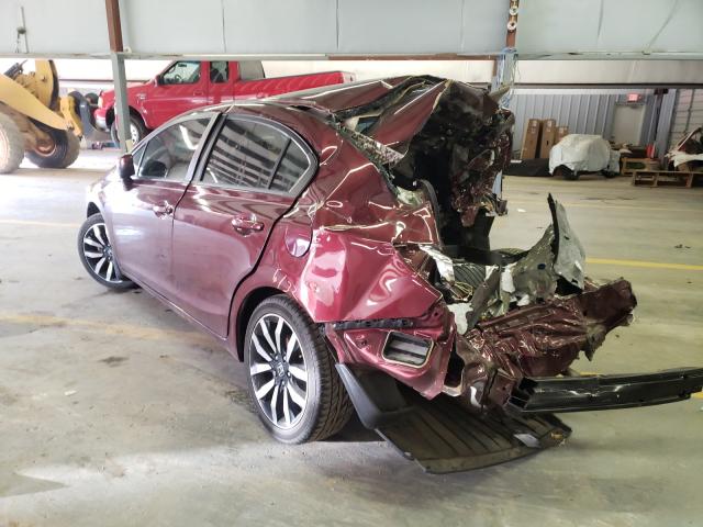 2014 HONDA CIVIC EXL 19XFB2F93EE079703