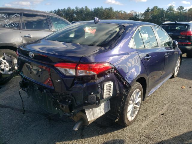 2020 TOYOTA COROLLA LE JTDHPRAE6LJ013542