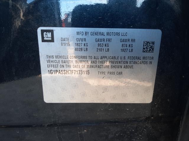 2015 CHEVROLET 136 1G1PA5SH7F7173115