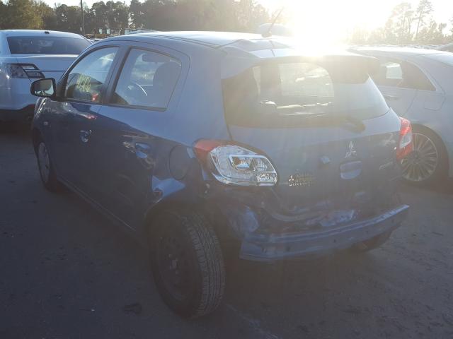 2019 MITSUBISHI MIRAGE ES ML32A3HJ0KH007980