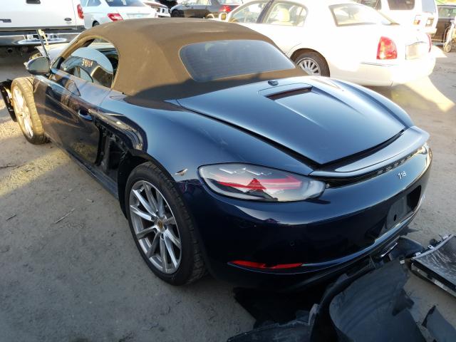 2019 PORSCHE BOXSTER BA WP0CA2A83KS210416