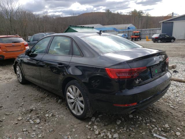2017 AUDI A4 PREMIUM WAUANAF46HN025101