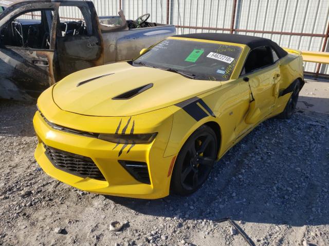 2017 CHEVROLET CAMARO SS 1G1FF3D75H0208462