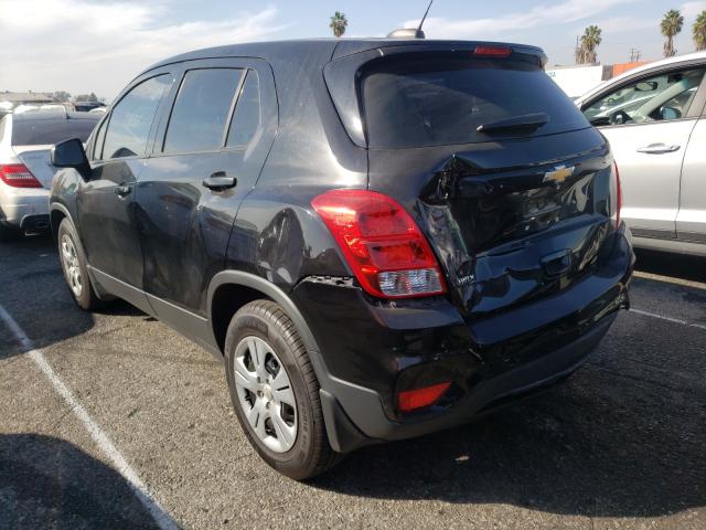 2017 CHEVROLET TRAX LS 3GNCJKSB9HL223485