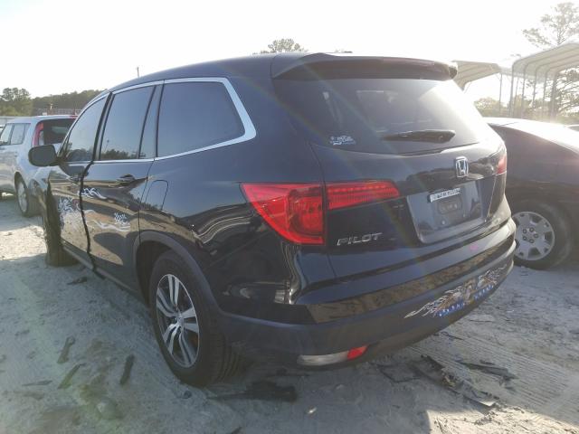 2016 HONDA PILOT EXL 5FNYF5H51GB043434