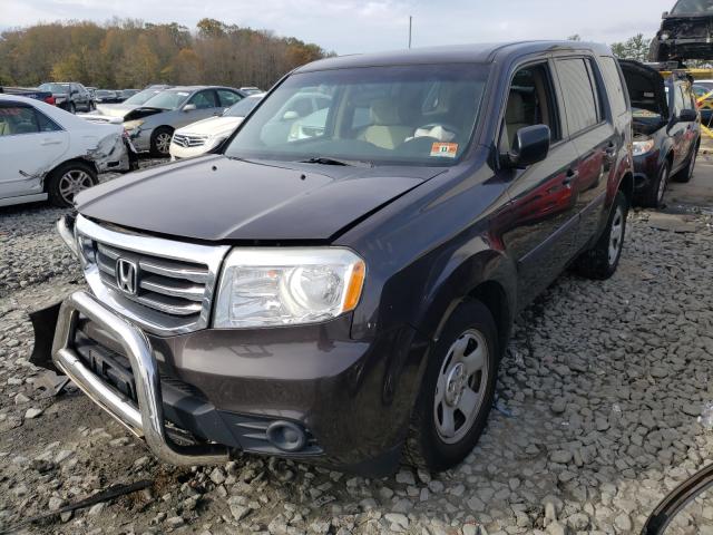 2012 HONDA PILOT LX 5FNYF4H23CB017895