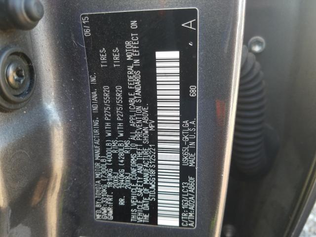 2015 TOYOTA SEQUOIA LI 5TDJW5G18FS125221