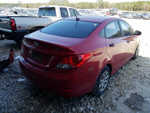 2012 HYUNDAI ACCENT GLS KMHCT4AE9CU041533