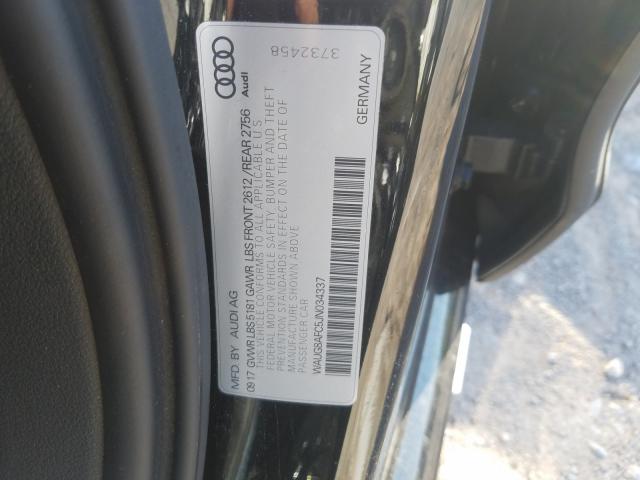 2018 AUDI A6 PREMIUM WAUG8AFC5JN034337