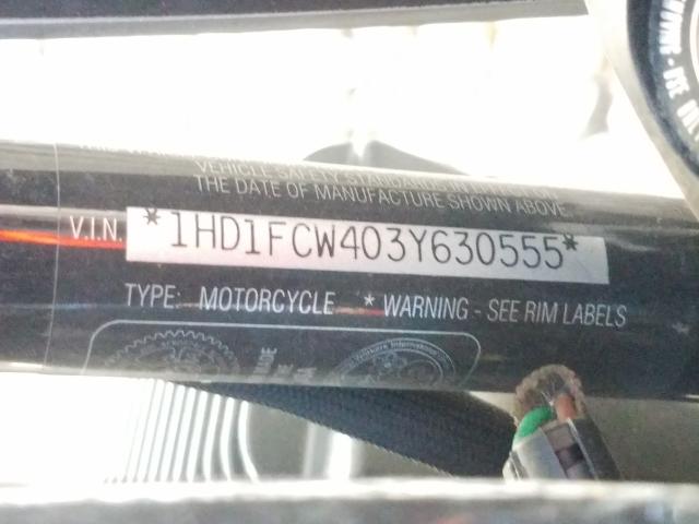 2003 HARLEY-DAVIDSON FLHTCUI AN 1HD1FCW403Y630555