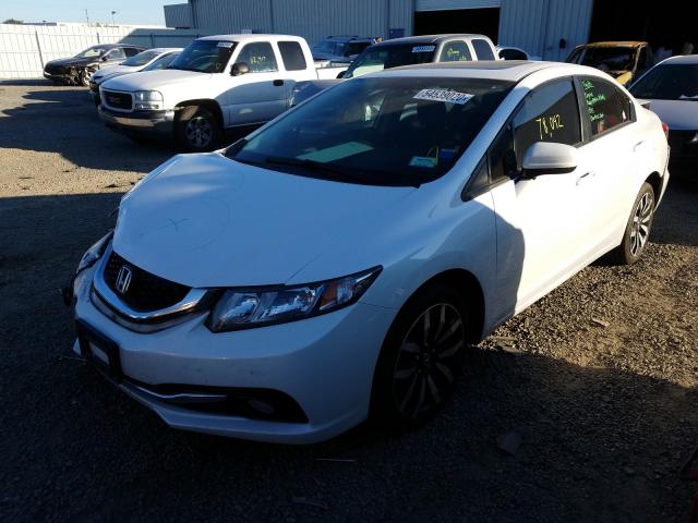 2014 HONDA CIVIC EXL 19XFB2F9XEE276092