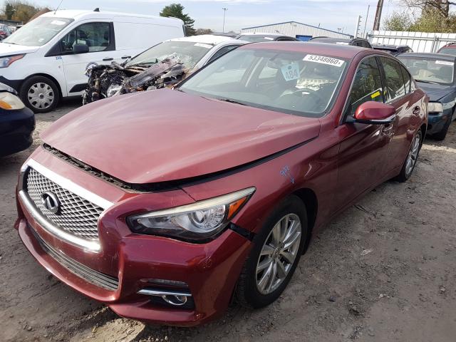 2014 INFINITI Q50 BASE JN1BV7AR0EM694191