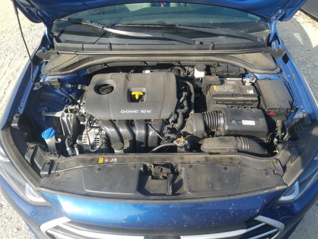 2018 HYUNDAI ELANTRA 5NPD84LF7JH304321