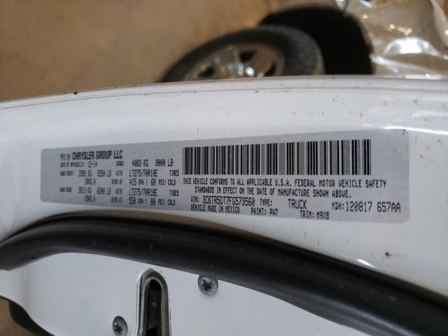 2015 RAM 2500 SLT 3C6TR5DT7FG573560