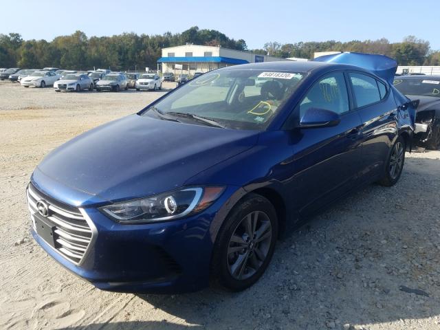 2018 HYUNDAI ELANTRA 5NPD84LF7JH304321
