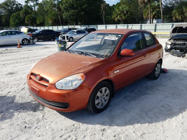 2010 HYUNDAI ACCENT BLU KMHCM3AC1AU154993