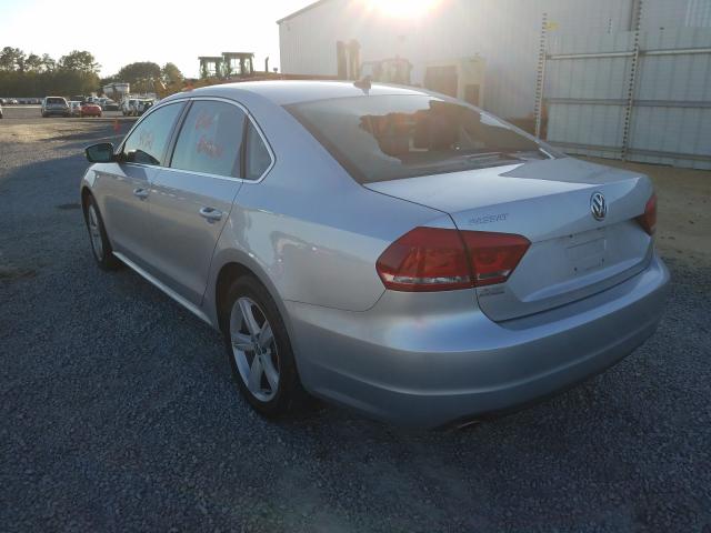 2013 VOLKSWAGEN PASSAT SE 1VWBN7A32DC077482