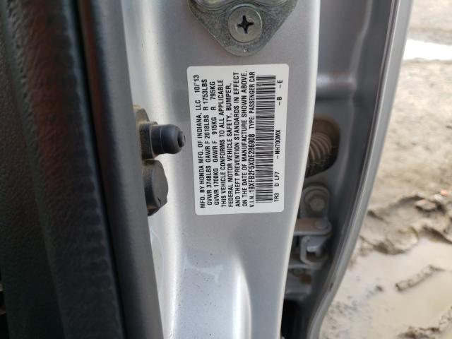 2013 HONDA CIVIC 19XFB2F5XDE286908