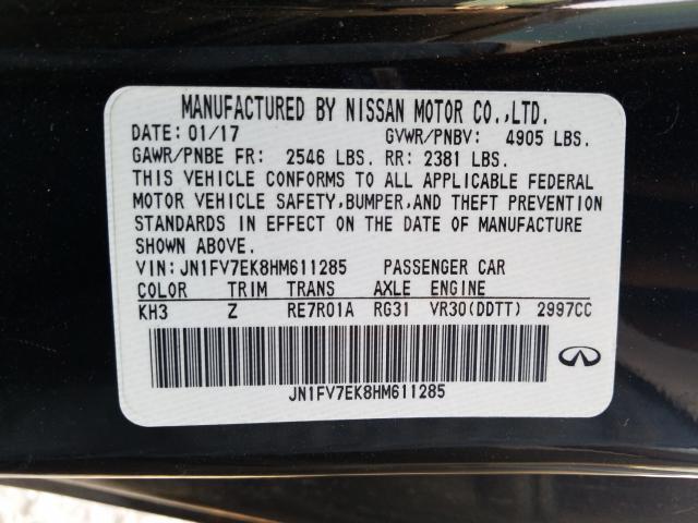 2017 INFINITI Q60 RED SP JN1FV7EK8HM611285