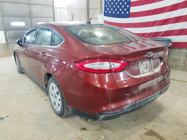 2014 FORD FUSION S 3FA6P0G75ER391474