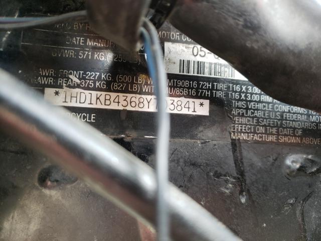 2008 HARLEY-DAVIDSON FLHX - 1HD1KB4368Y703841