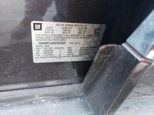 2017 GMC ACADIA DEN 1GKKNPLS9HZ255399
