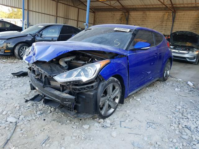 2013 HYUNDAI VELOSTER T KMHTC6AE2DU180707