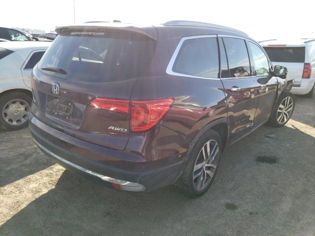 2016 HONDA PILOT TOUR 5FNYF6H9XGB101839