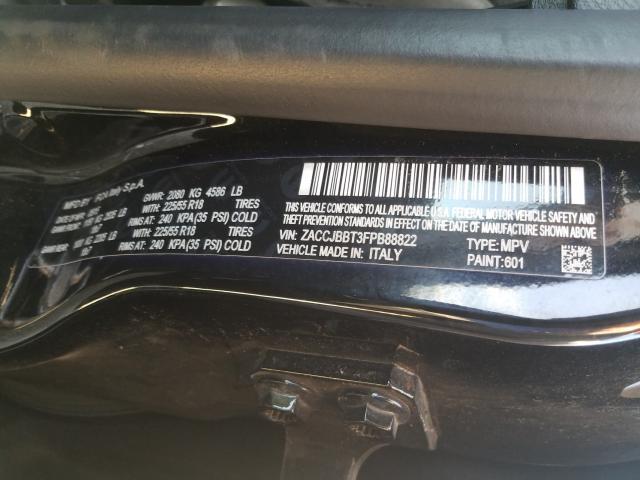 2015 JEEP RENEGADE L ZACCJBBT3FPB88822