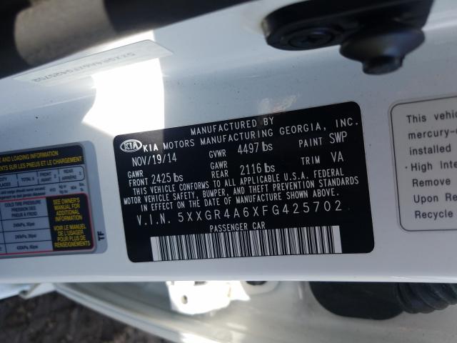 2015 KIA OPTIMA SX 5XXGR4A6XFG425702